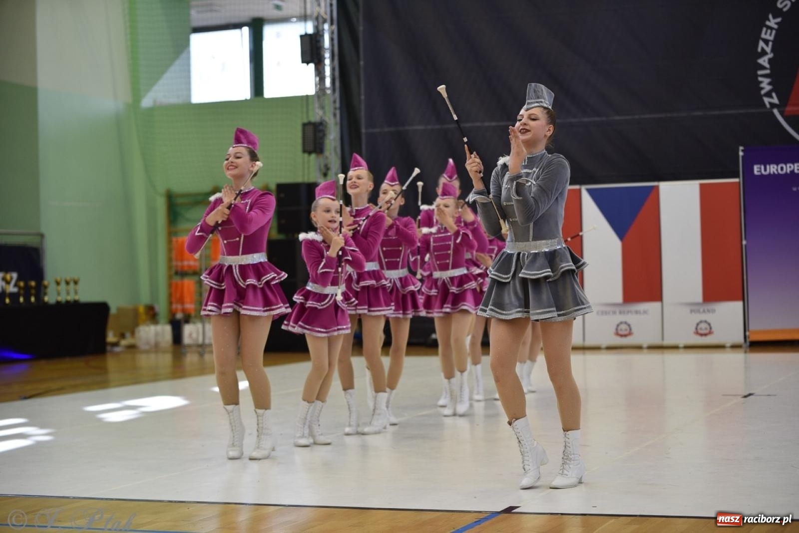 Zdjęcie w galerii na portalu naszraciborz.pl: Trzydniowe święto mażoretek w Raciborzu wiadomości z regionu