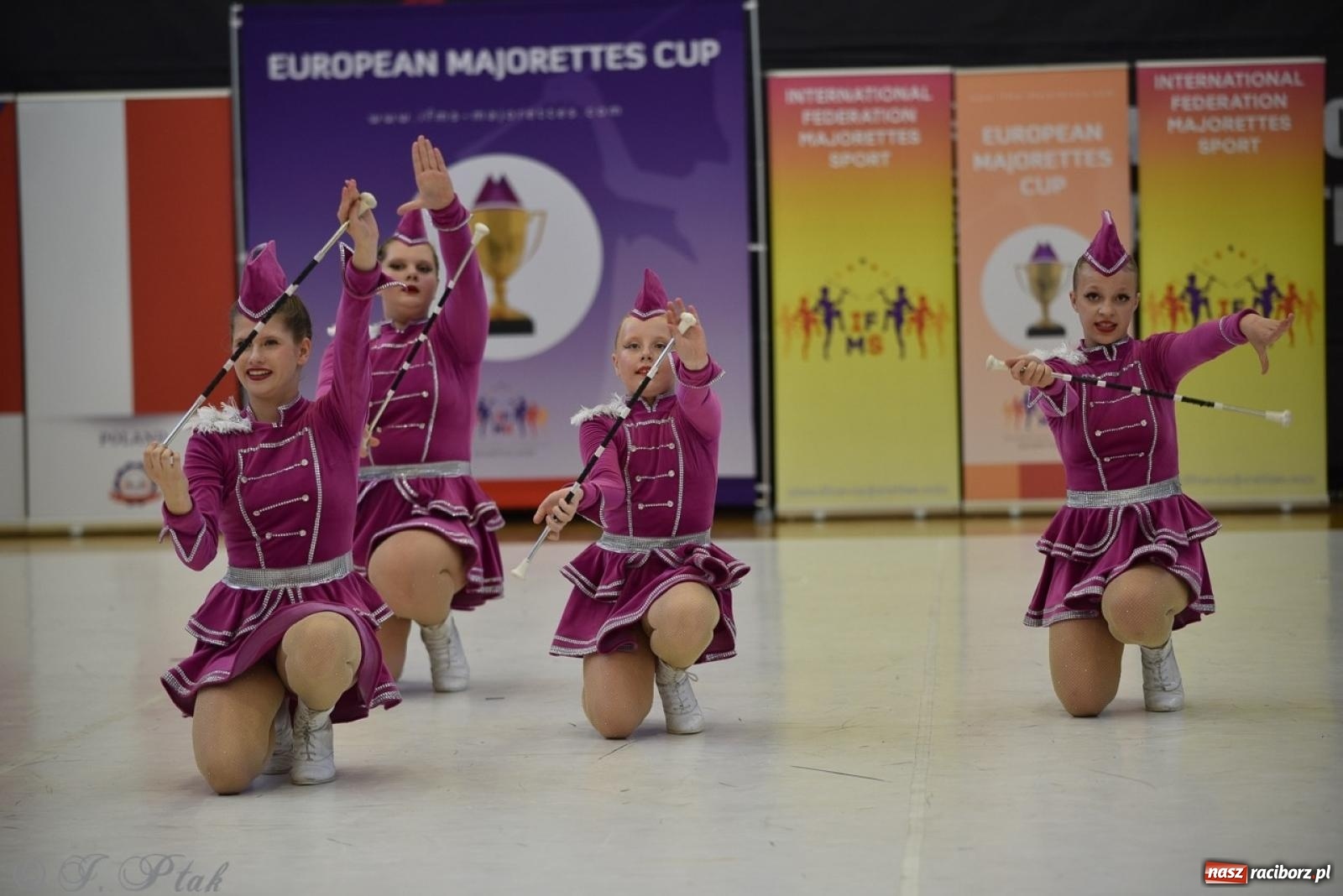 Zdjęcie w galerii na portalu naszraciborz.pl: Trzydniowe święto mażoretek w Raciborzu wiadomości z regionu