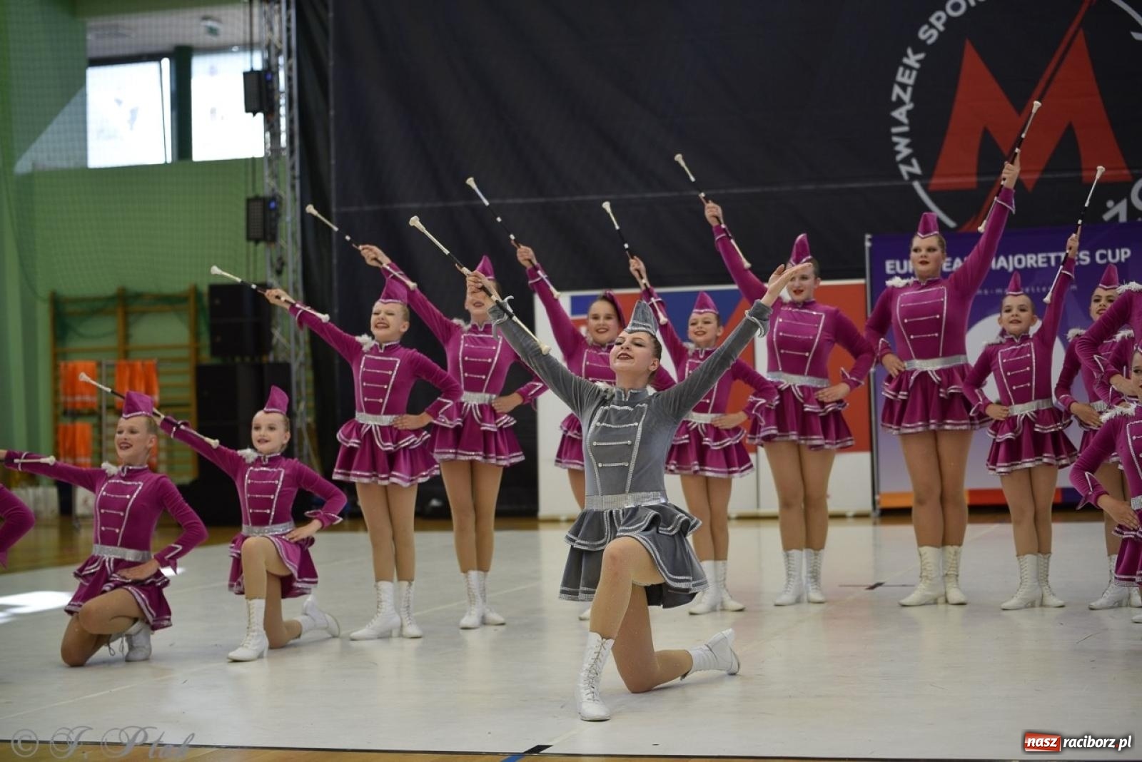 Zdjęcie w galerii na portalu naszraciborz.pl: Trzydniowe święto mażoretek w Raciborzu wiadomości z regionu