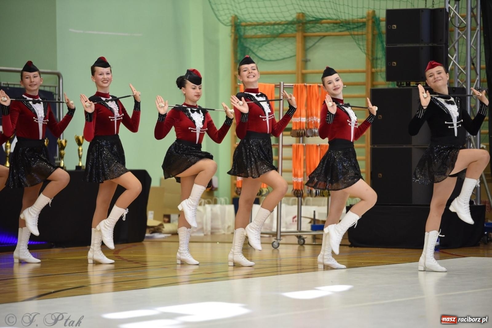 Zdjęcie w galerii na portalu naszraciborz.pl: Trzydniowe święto mażoretek w Raciborzu wiadomości z regionu