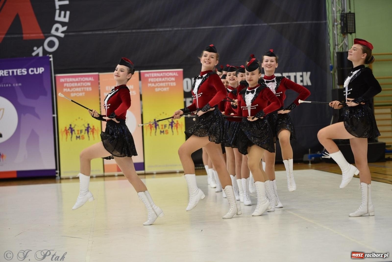 Zdjęcie w galerii na portalu naszraciborz.pl: Trzydniowe święto mażoretek w Raciborzu wiadomości z regionu