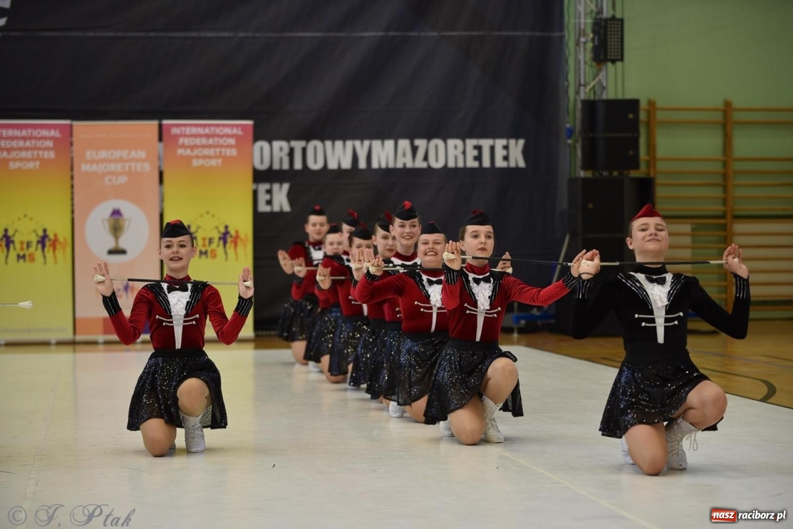 Zdjęcie w galerii na portalu naszraciborz.pl: Trzydniowe święto mażoretek w Raciborzu wiadomości z regionu