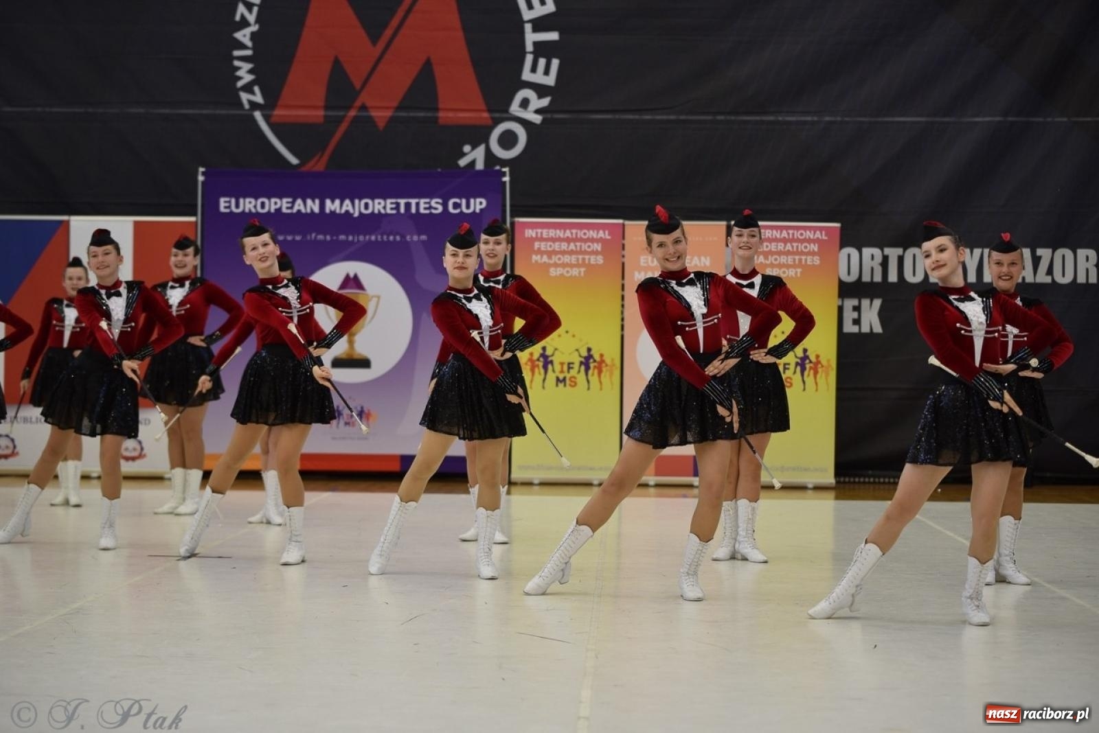 Zdjęcie w galerii na portalu naszraciborz.pl: Trzydniowe święto mażoretek w Raciborzu wiadomości z regionu