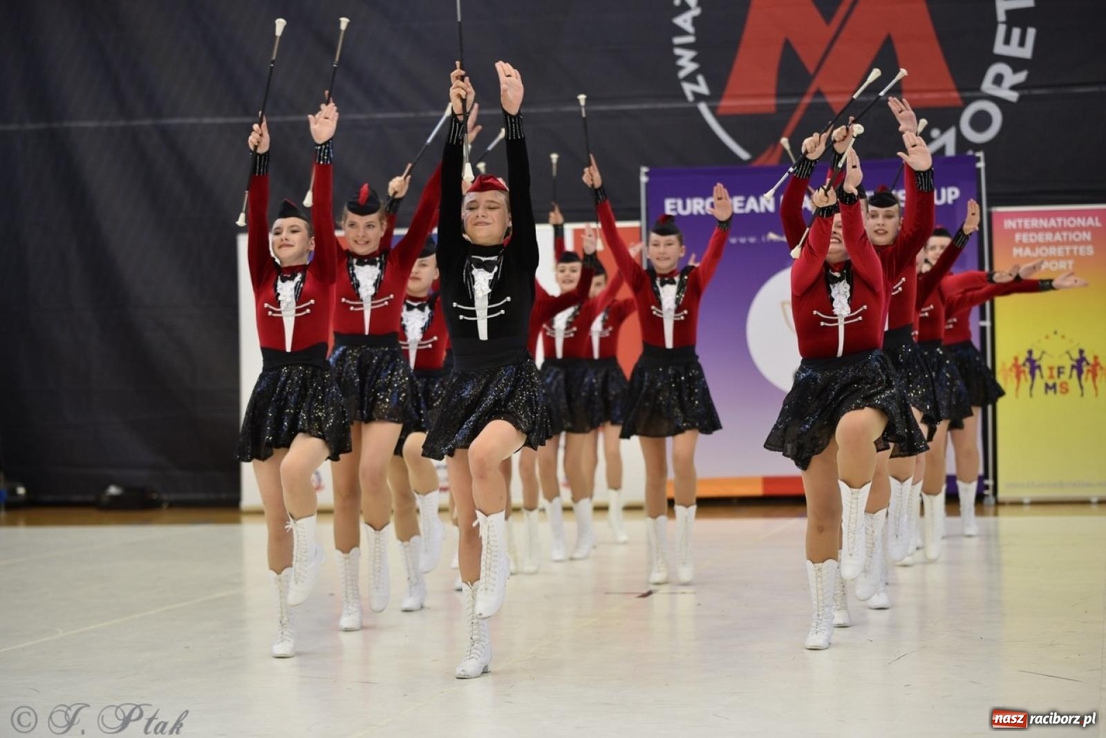 Zdjęcie w galerii na portalu naszraciborz.pl: Trzydniowe święto mażoretek w Raciborzu wiadomości z regionu