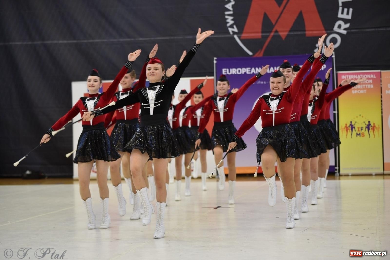 Zdjęcie w galerii na portalu naszraciborz.pl: Trzydniowe święto mażoretek w Raciborzu wiadomości z regionu