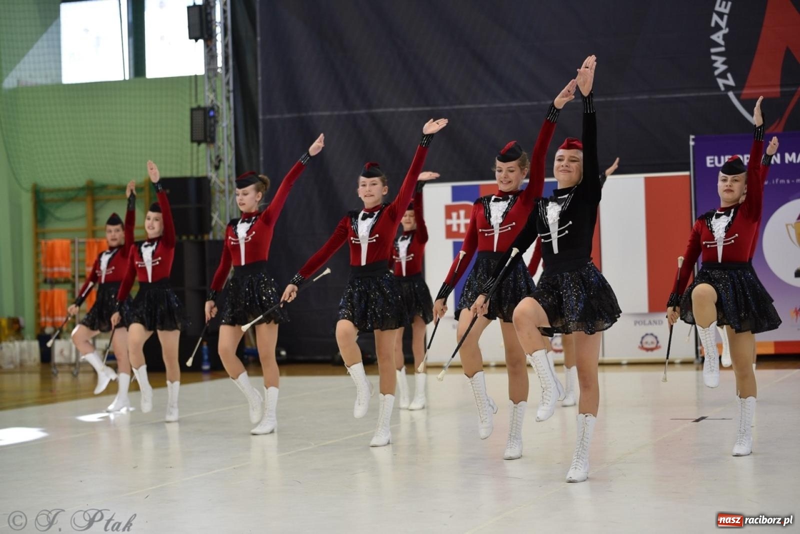 Zdjęcie w galerii na portalu naszraciborz.pl: Trzydniowe święto mażoretek w Raciborzu wiadomości z regionu