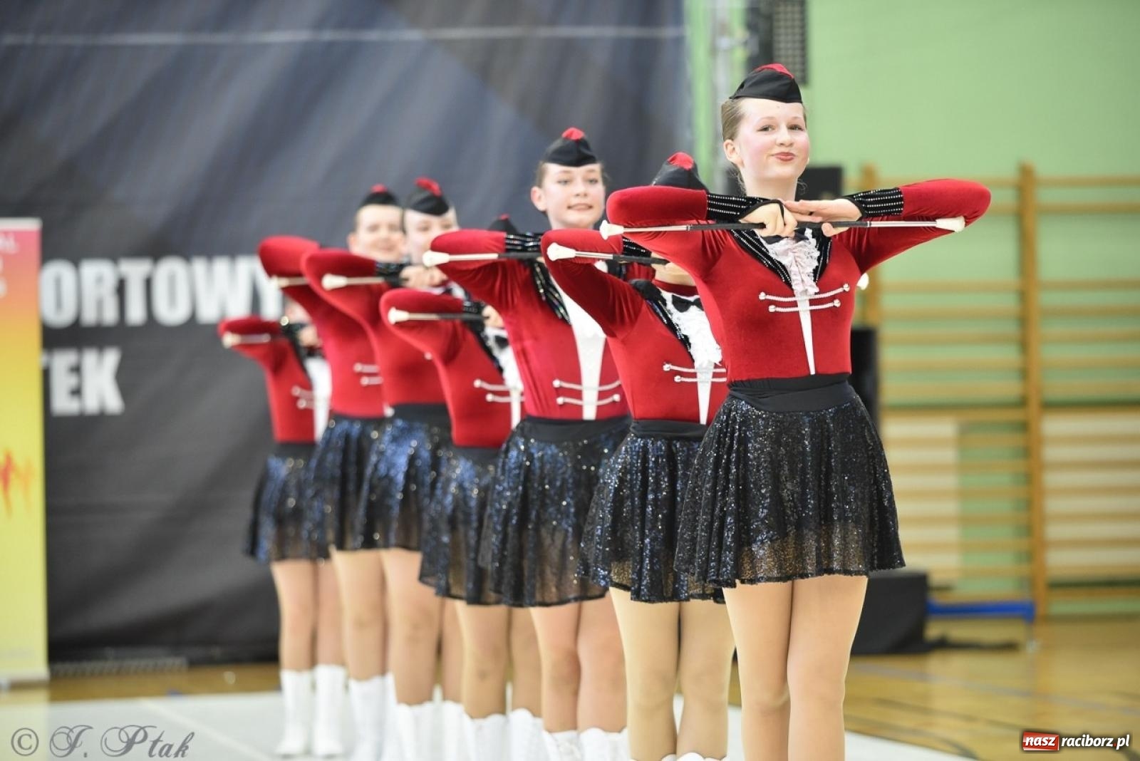 Zdjęcie w galerii na portalu naszraciborz.pl: Trzydniowe święto mażoretek w Raciborzu wiadomości z regionu