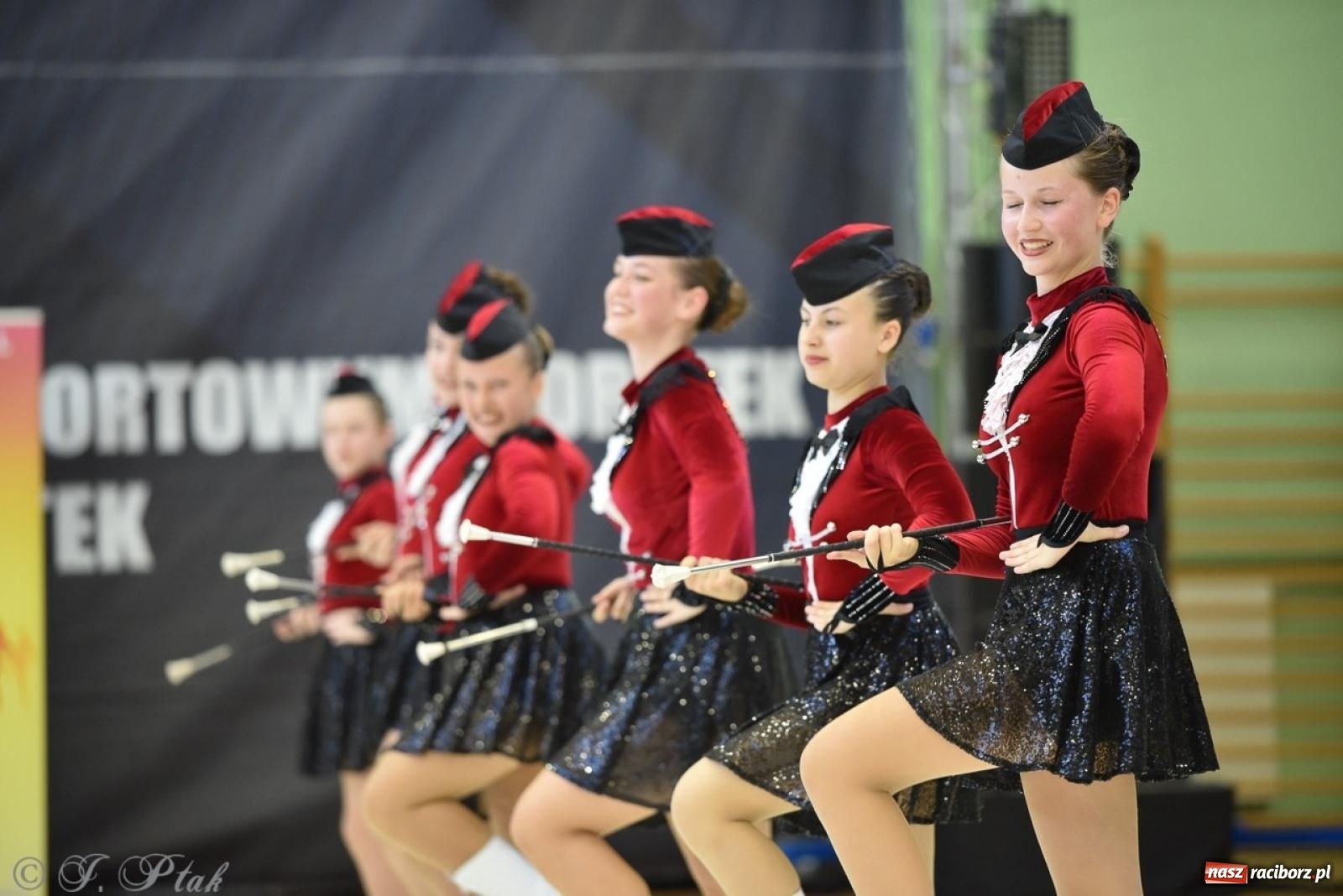 Zdjęcie w galerii na portalu naszraciborz.pl: Trzydniowe święto mażoretek w Raciborzu wiadomości z regionu