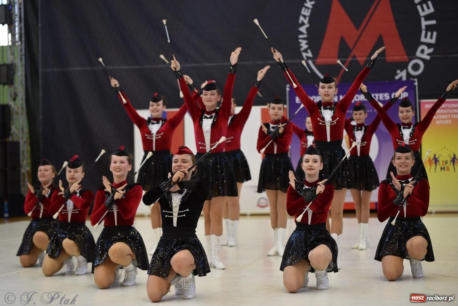 Zdjęcie w galerii na portalu naszraciborz.pl: Trzydniowe święto mażoretek w Raciborzu wiadomości z regionu