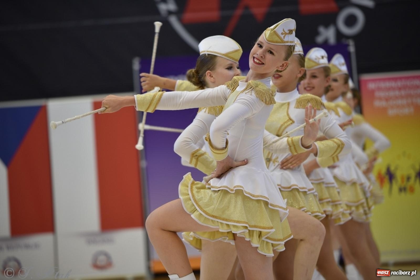 Zdjęcie w galerii na portalu naszraciborz.pl: Trzydniowe święto mażoretek w Raciborzu wiadomości z regionu