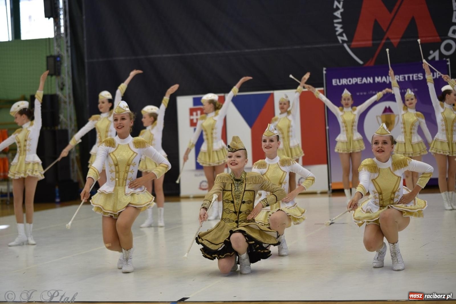 Zdjęcie w galerii na portalu naszraciborz.pl: Trzydniowe święto mażoretek w Raciborzu wiadomości z regionu