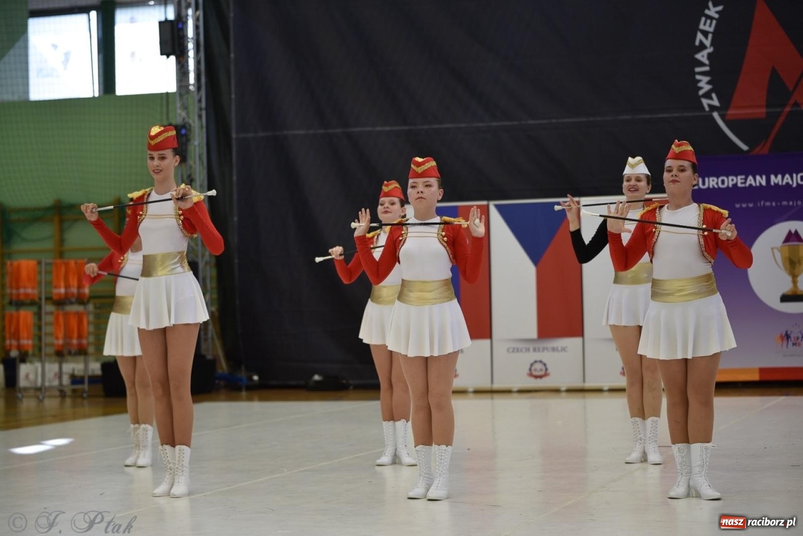 Zdjęcie w galerii na portalu naszraciborz.pl: Trzydniowe święto mażoretek w Raciborzu wiadomości z regionu