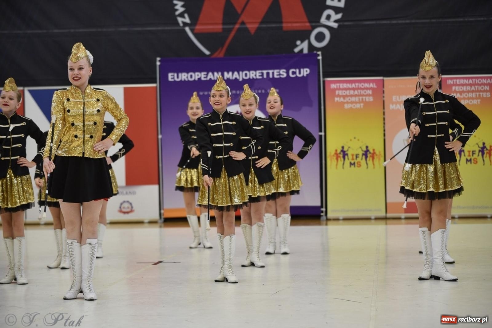 Zdjęcie w galerii na portalu naszraciborz.pl: Trzydniowe święto mażoretek w Raciborzu wiadomości z regionu