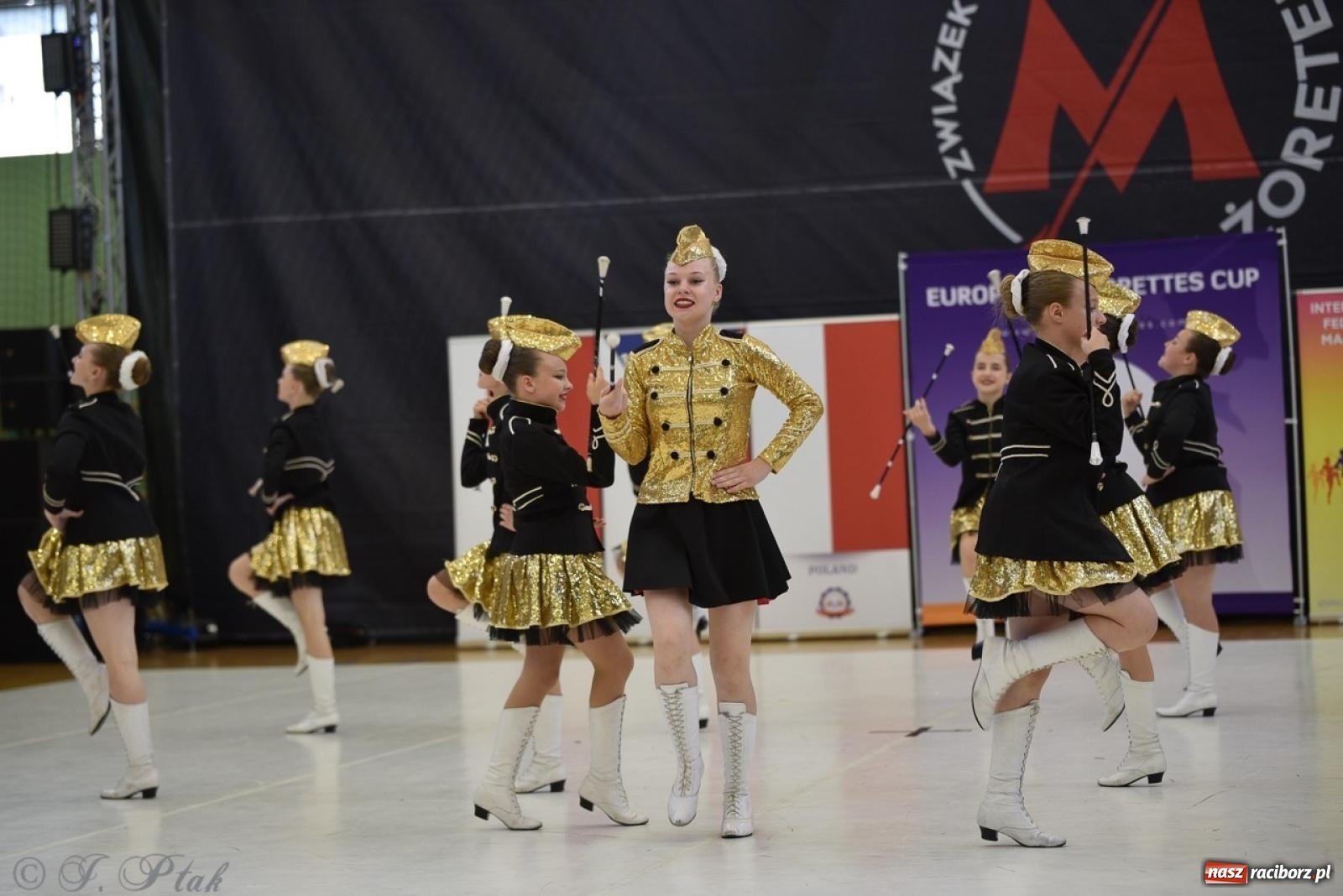 Zdjęcie w galerii na portalu naszraciborz.pl: Trzydniowe święto mażoretek w Raciborzu wiadomości z regionu
