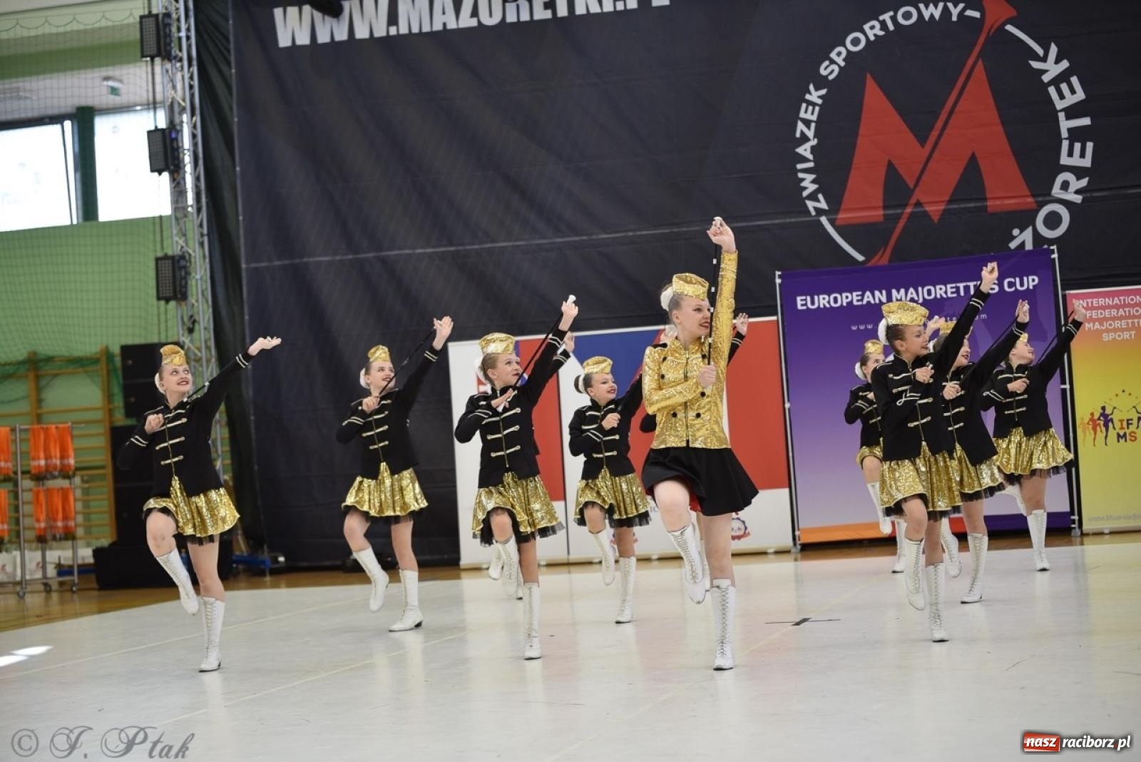 Zdjęcie w galerii na portalu naszraciborz.pl: Trzydniowe święto mażoretek w Raciborzu wiadomości z regionu