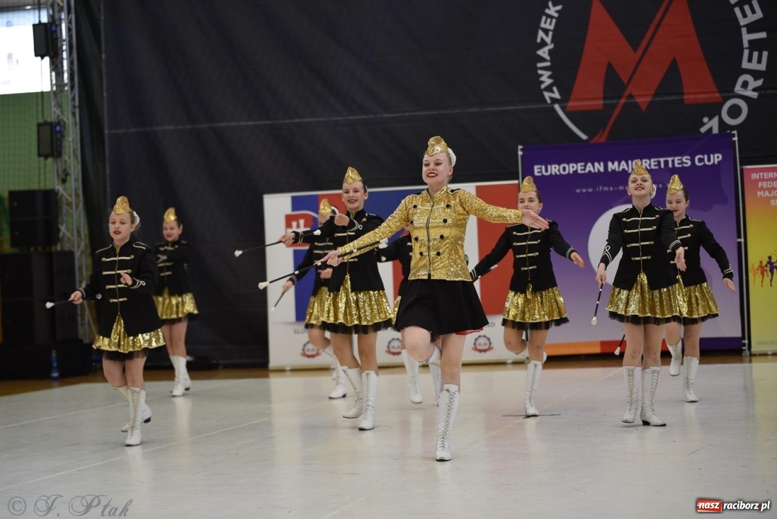 Zdjęcie w galerii na portalu naszraciborz.pl: Trzydniowe święto mażoretek w Raciborzu wiadomości z regionu