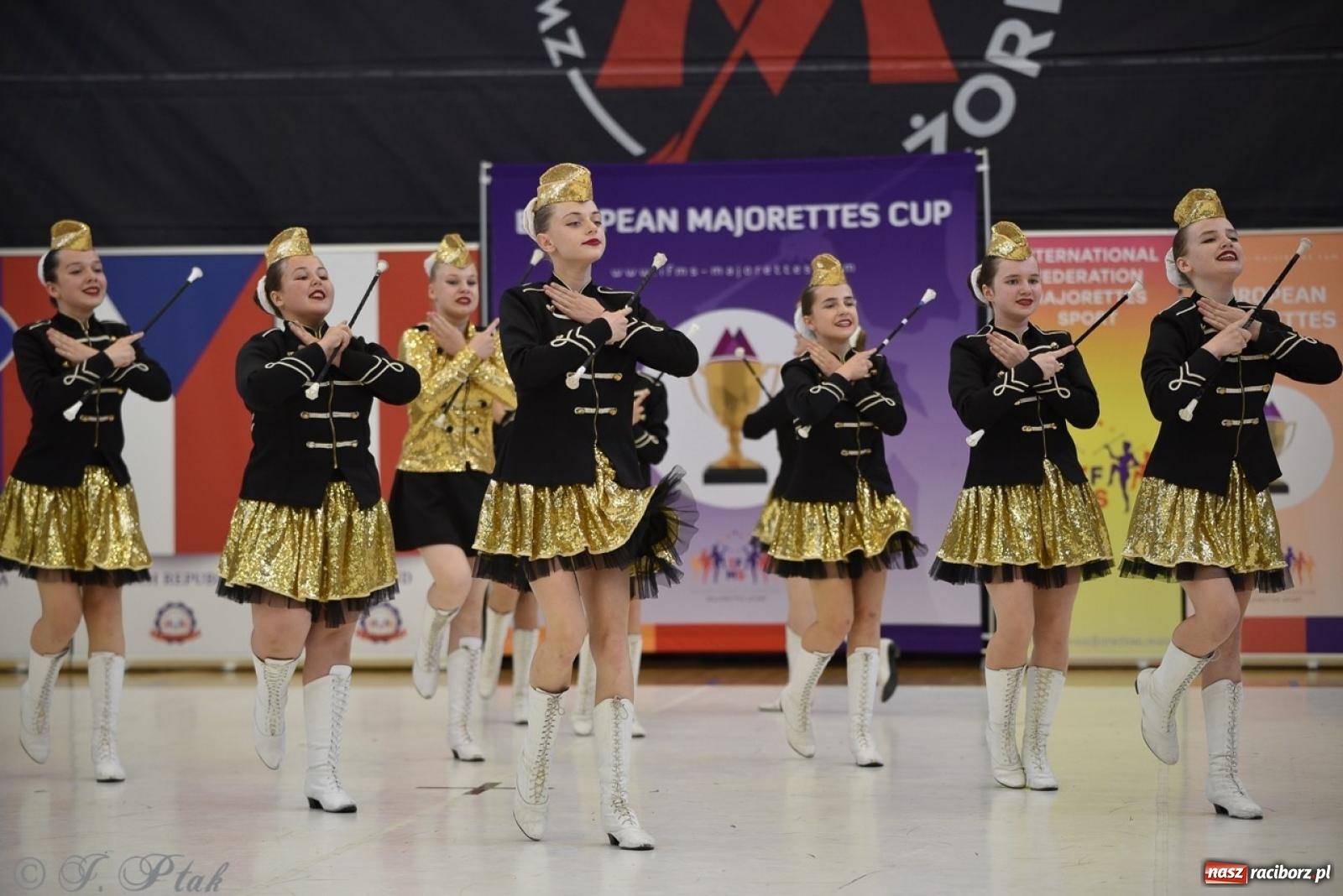 Zdjęcie w galerii na portalu naszraciborz.pl: Trzydniowe święto mażoretek w Raciborzu wiadomości z regionu