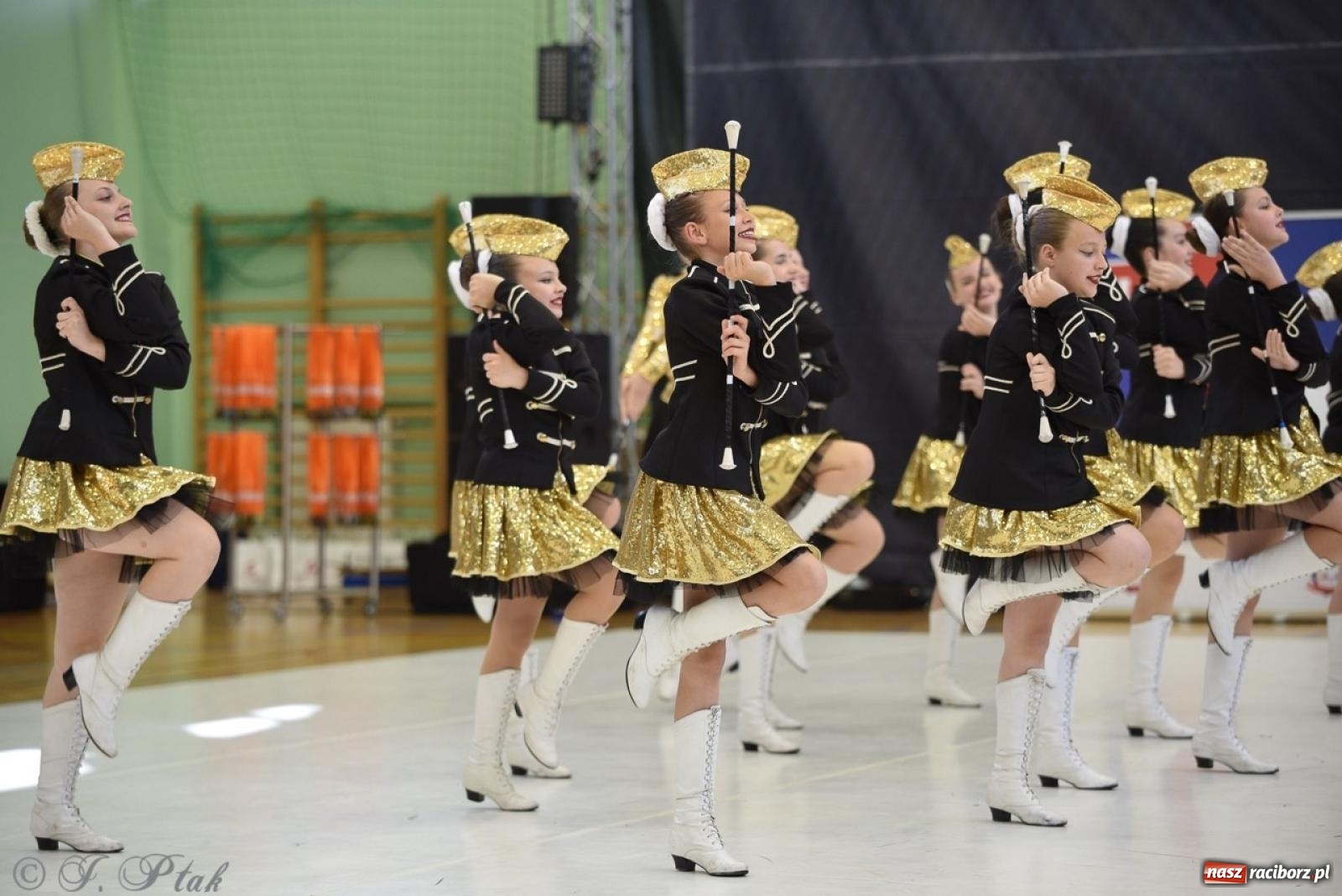 Zdjęcie w galerii na portalu naszraciborz.pl: Trzydniowe święto mażoretek w Raciborzu wiadomości z regionu