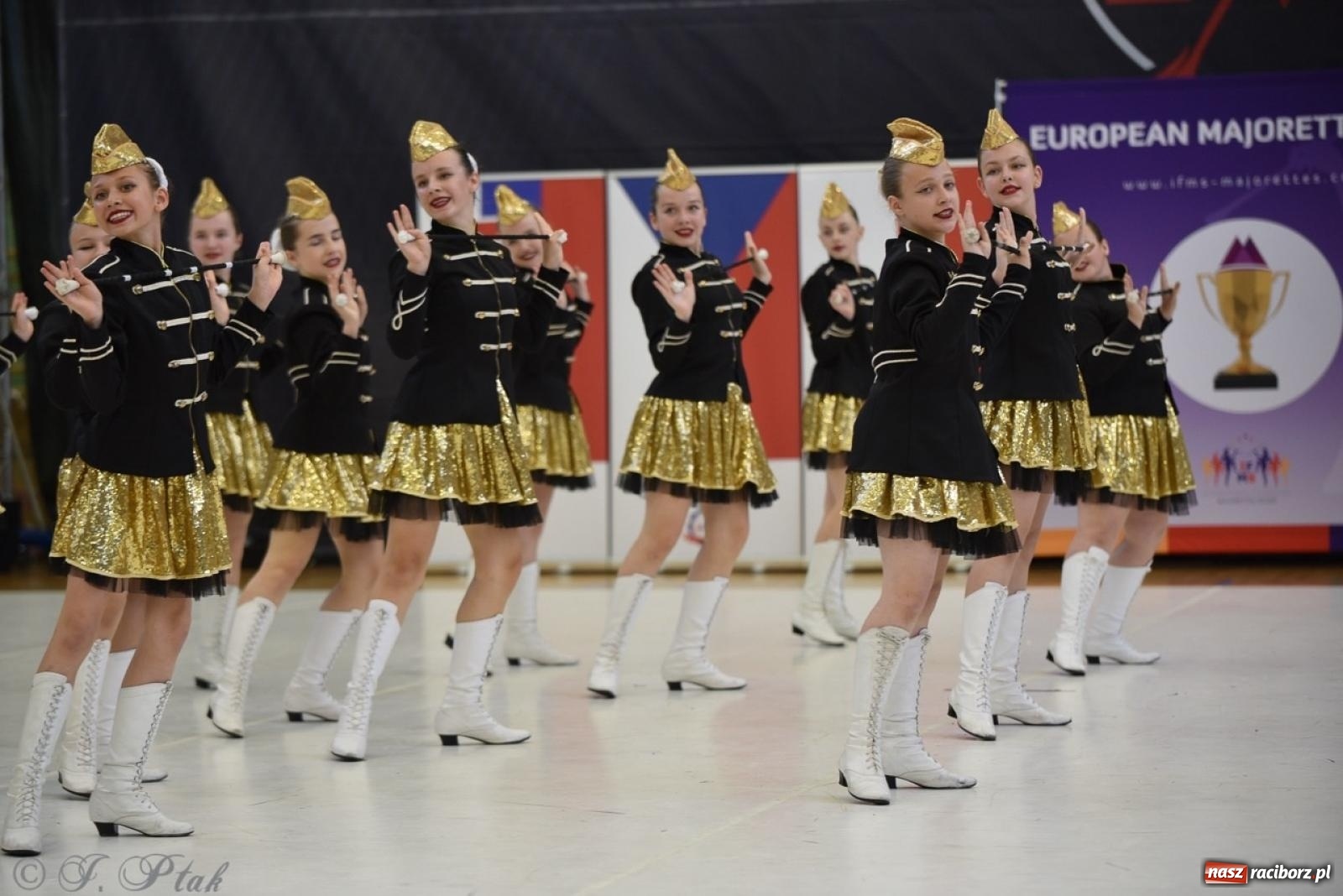 Zdjęcie w galerii na portalu naszraciborz.pl: Trzydniowe święto mażoretek w Raciborzu wiadomości z regionu