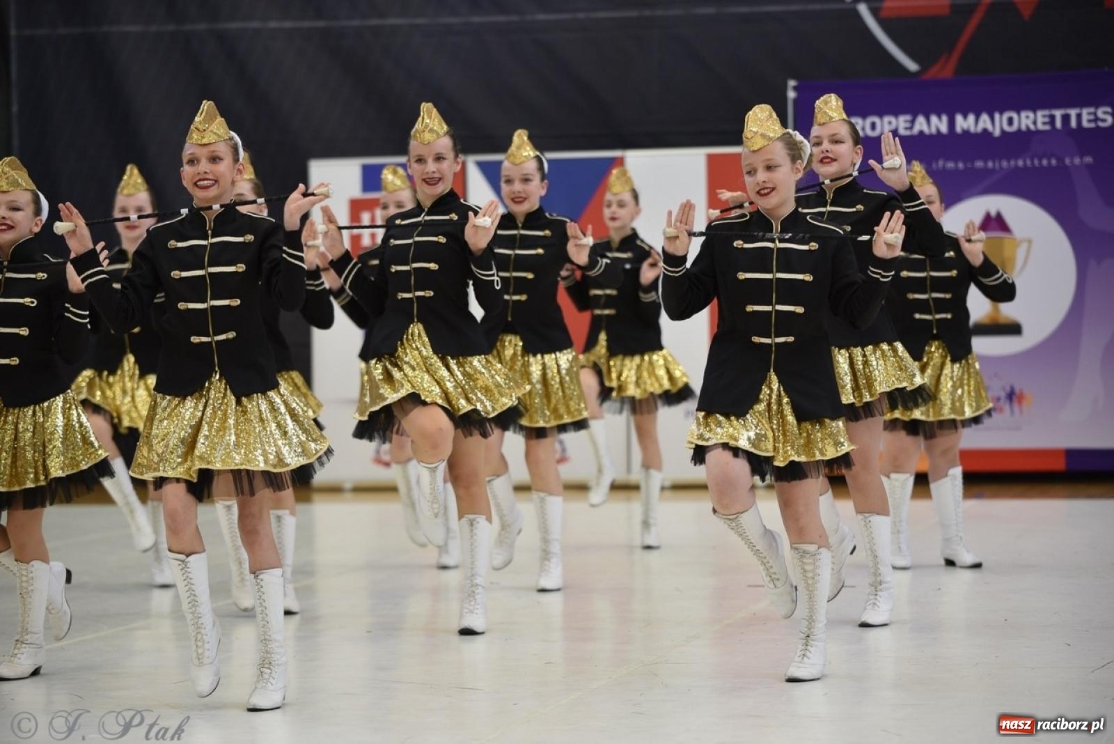 Zdjęcie w galerii na portalu naszraciborz.pl: Trzydniowe święto mażoretek w Raciborzu wiadomości z regionu