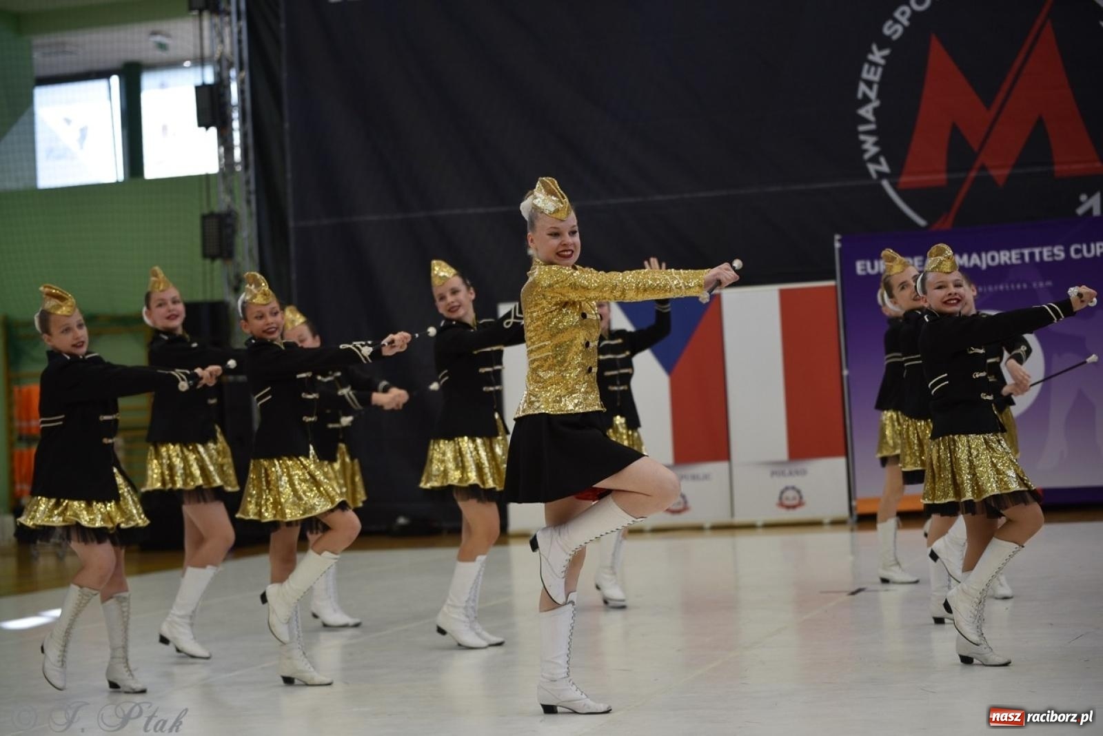 Zdjęcie w galerii na portalu naszraciborz.pl: Trzydniowe święto mażoretek w Raciborzu wiadomości z regionu