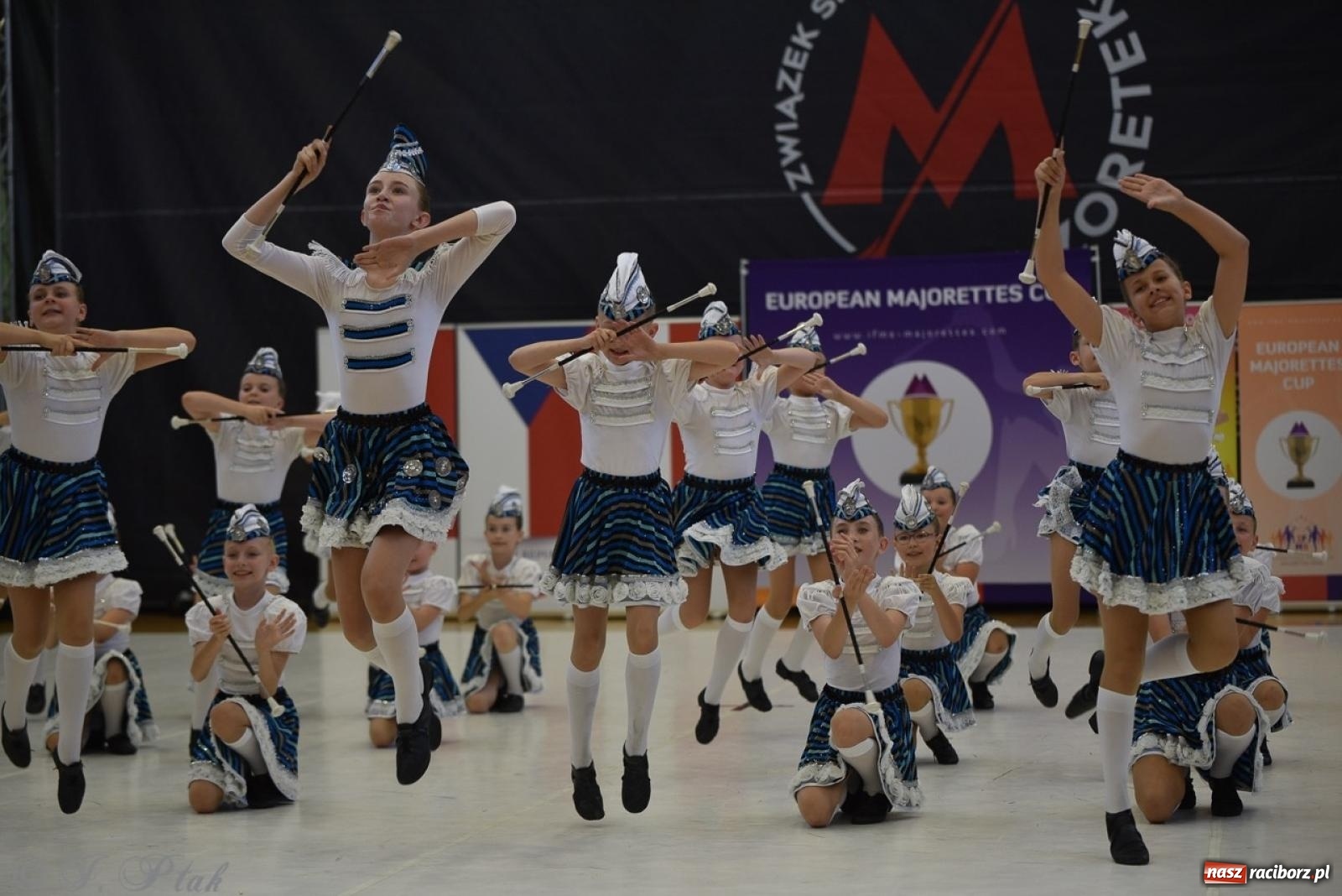 Zdjęcie w galerii na portalu naszraciborz.pl: Trzydniowe święto mażoretek w Raciborzu wiadomości z regionu