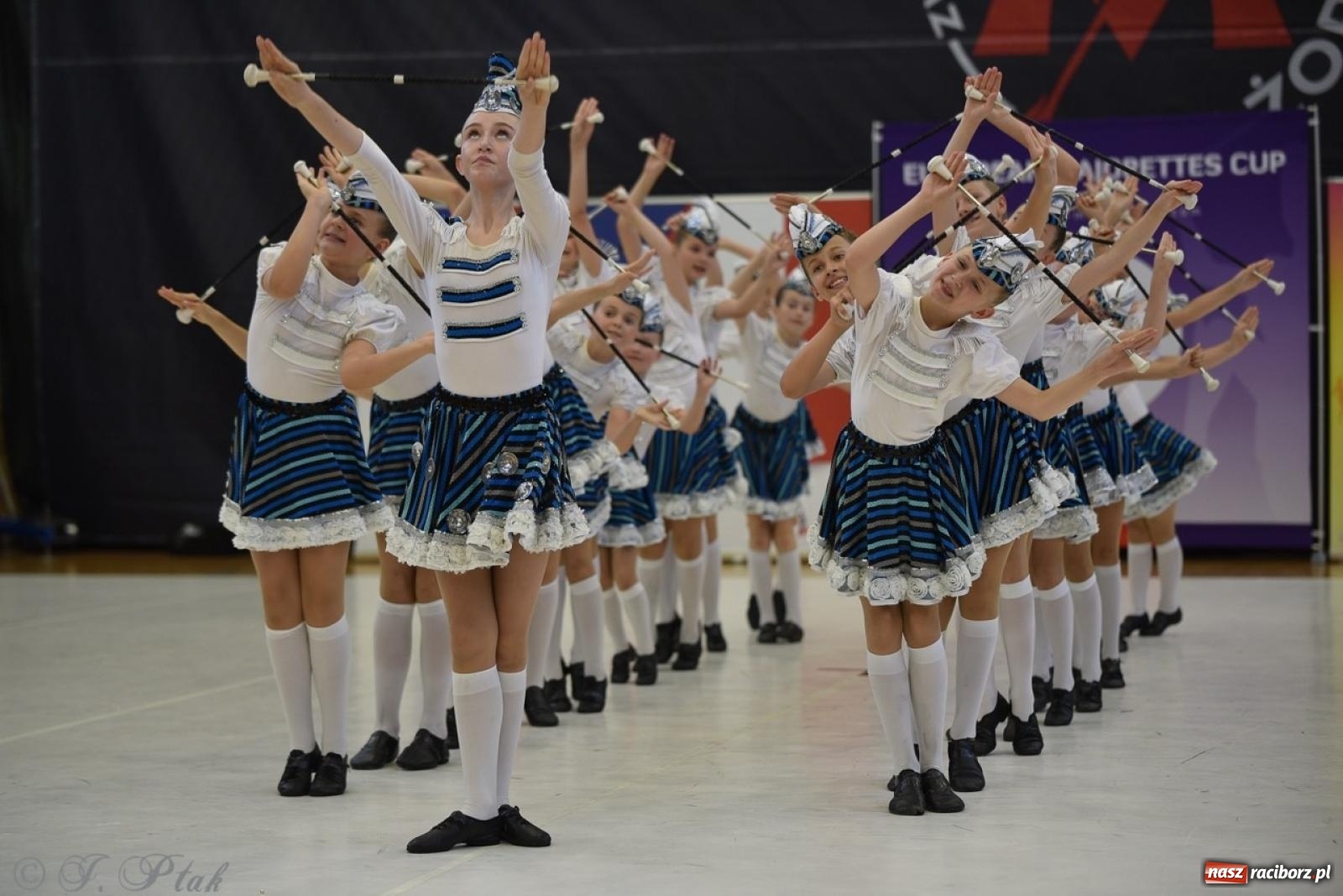 Zdjęcie w galerii na portalu naszraciborz.pl: Trzydniowe święto mażoretek w Raciborzu wiadomości z regionu