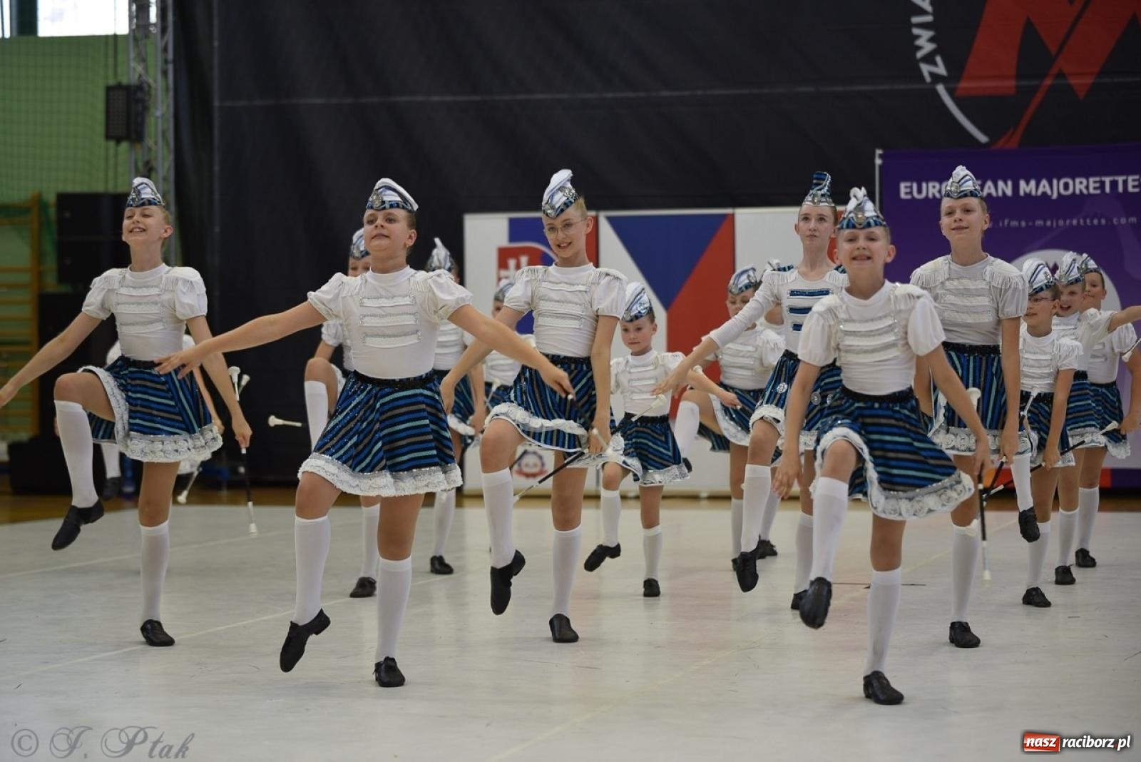 Zdjęcie w galerii na portalu naszraciborz.pl: Trzydniowe święto mażoretek w Raciborzu wiadomości z regionu