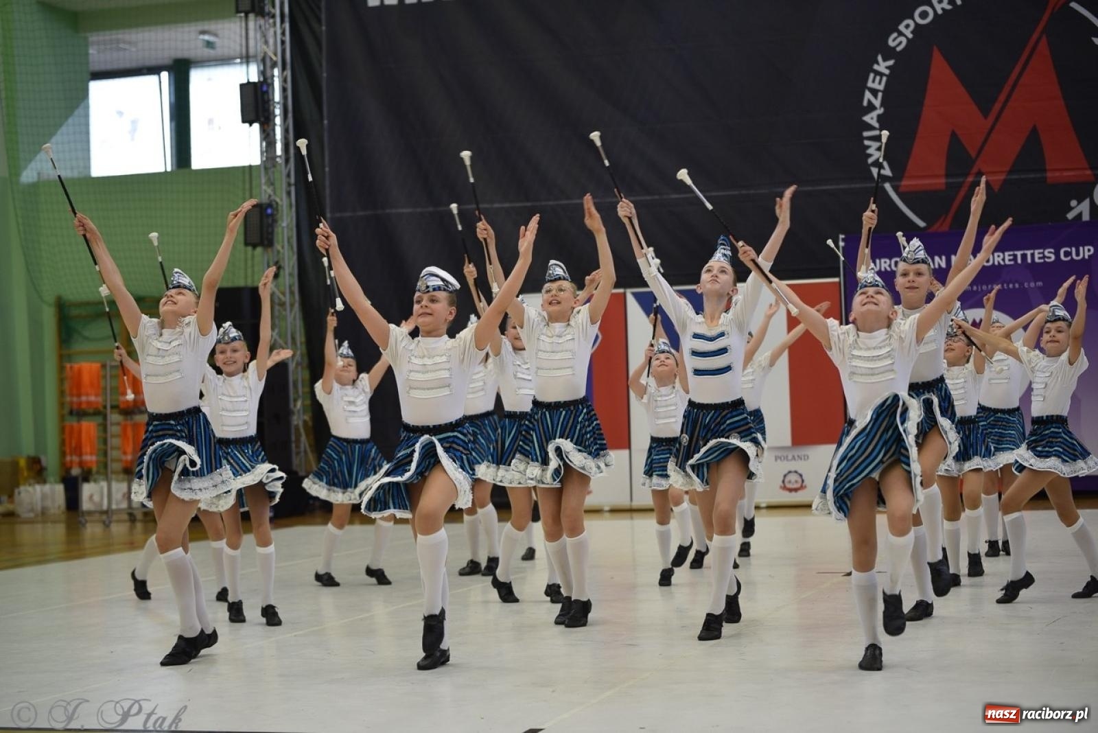 Zdjęcie w galerii na portalu naszraciborz.pl: Trzydniowe święto mażoretek w Raciborzu wiadomości z regionu