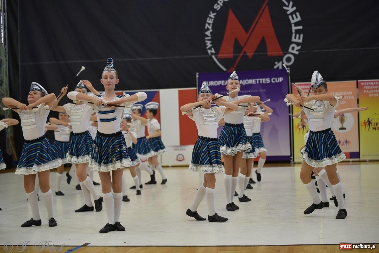 Zdjęcie w galerii na portalu naszraciborz.pl: Trzydniowe święto mażoretek w Raciborzu wiadomości z regionu