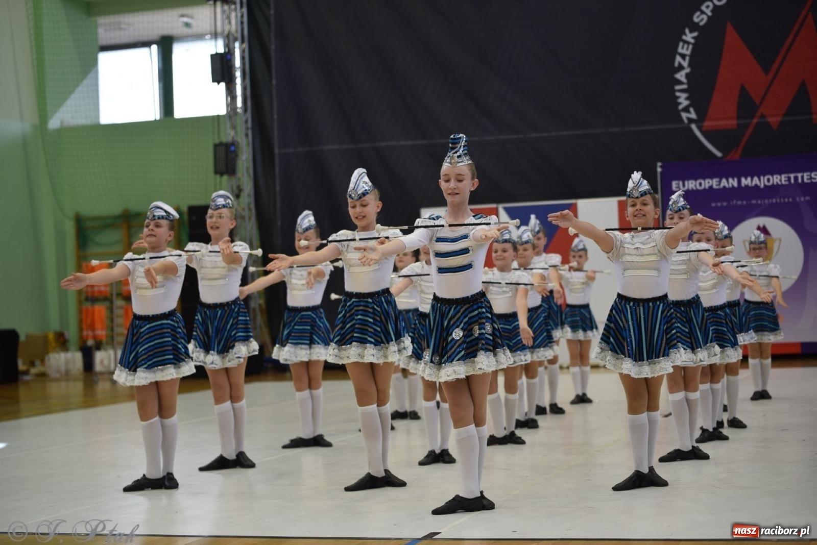 Zdjęcie w galerii na portalu naszraciborz.pl: Trzydniowe święto mażoretek w Raciborzu wiadomości z regionu
