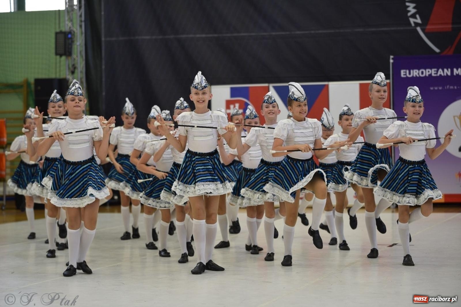 Zdjęcie w galerii na portalu naszraciborz.pl: Trzydniowe święto mażoretek w Raciborzu wiadomości z regionu