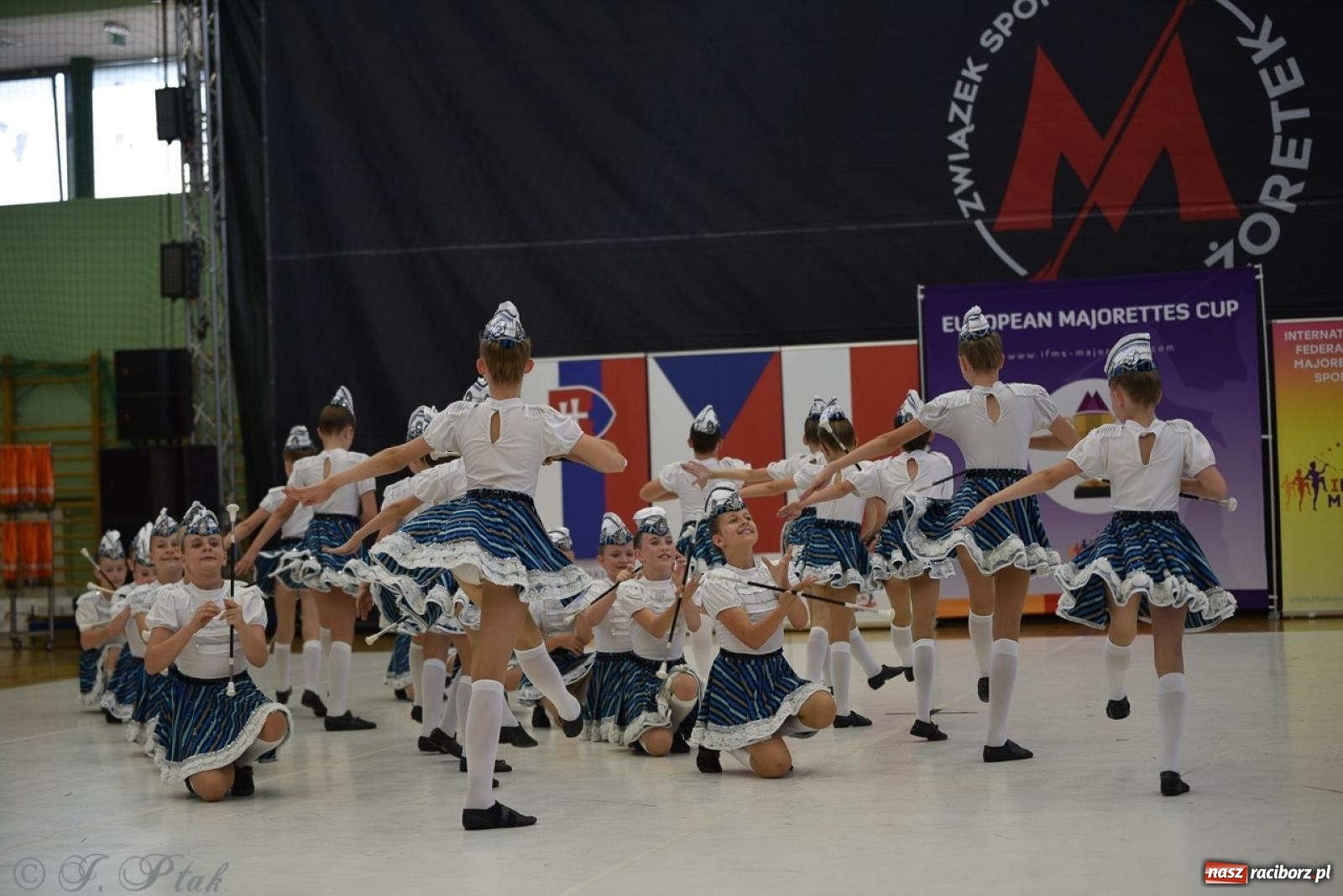 Zdjęcie w galerii na portalu naszraciborz.pl: Trzydniowe święto mażoretek w Raciborzu wiadomości z regionu