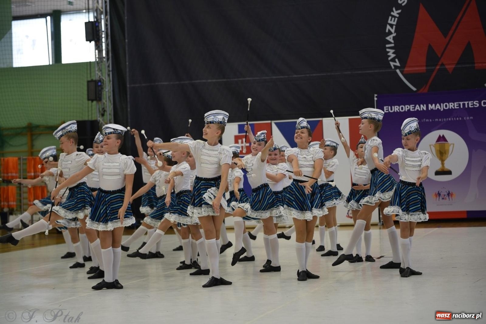Zdjęcie w galerii na portalu naszraciborz.pl: Trzydniowe święto mażoretek w Raciborzu wiadomości z regionu