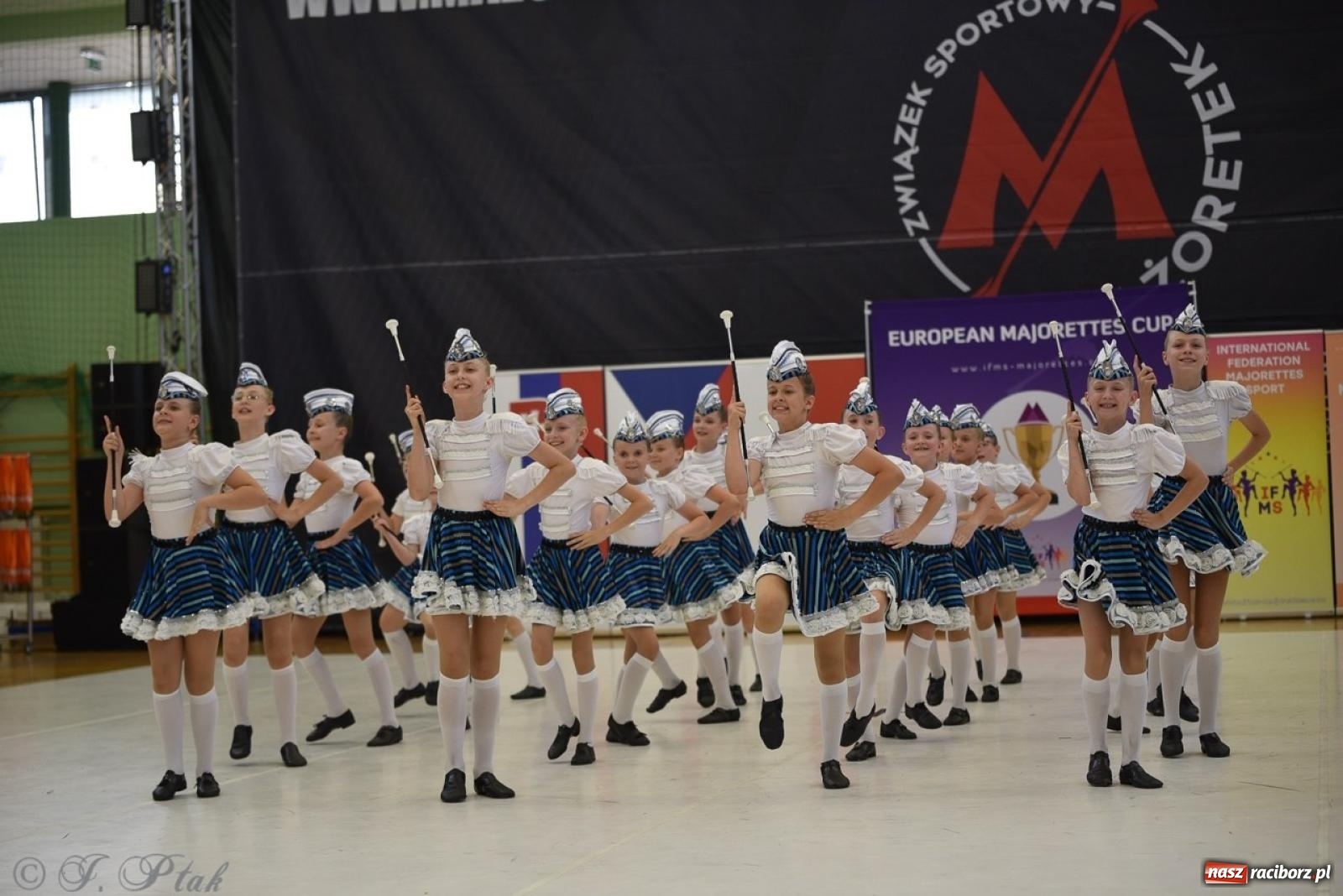 Zdjęcie w galerii na portalu naszraciborz.pl: Trzydniowe święto mażoretek w Raciborzu wiadomości z regionu
