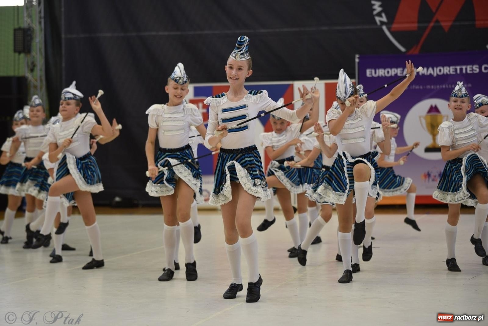 Zdjęcie w galerii na portalu naszraciborz.pl: Trzydniowe święto mażoretek w Raciborzu wiadomości z regionu