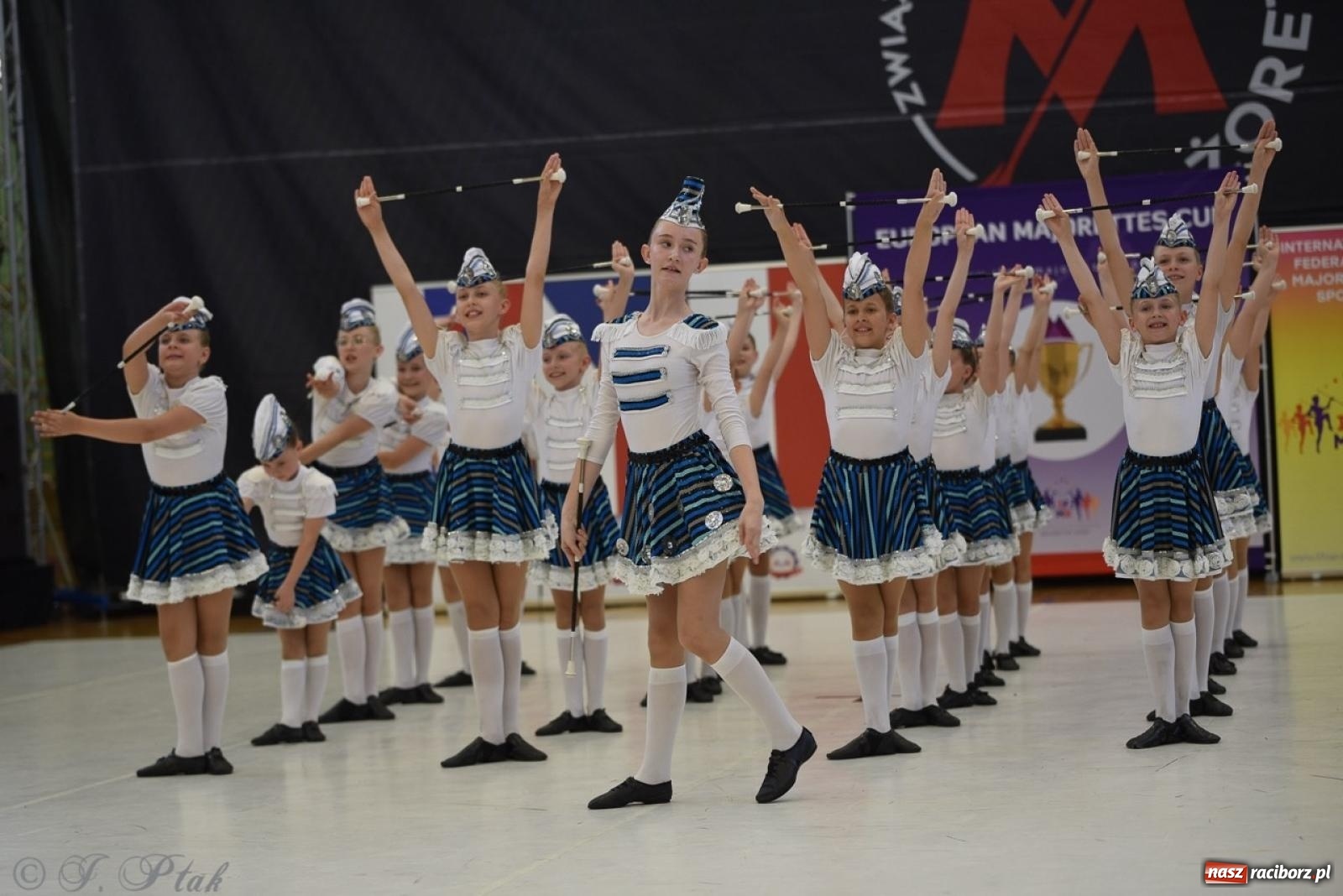 Zdjęcie w galerii na portalu naszraciborz.pl: Trzydniowe święto mażoretek w Raciborzu wiadomości z regionu