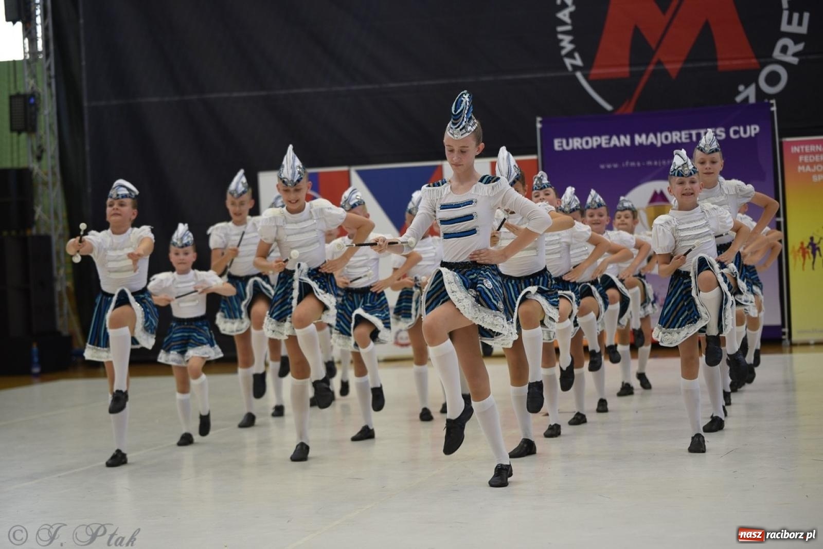 Zdjęcie w galerii na portalu naszraciborz.pl: Trzydniowe święto mażoretek w Raciborzu wiadomości z regionu