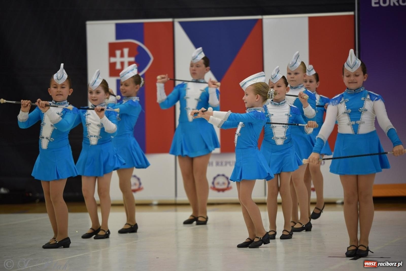 Zdjęcie w galerii na portalu naszraciborz.pl: Trzydniowe święto mażoretek w Raciborzu wiadomości z regionu