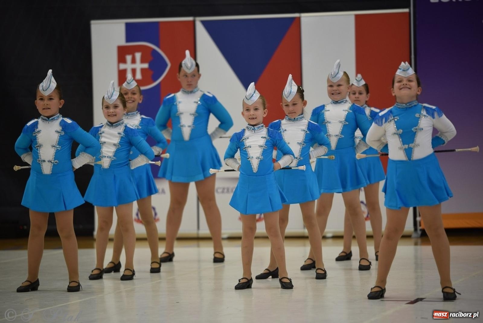 Zdjęcie w galerii na portalu naszraciborz.pl: Trzydniowe święto mażoretek w Raciborzu wiadomości z regionu