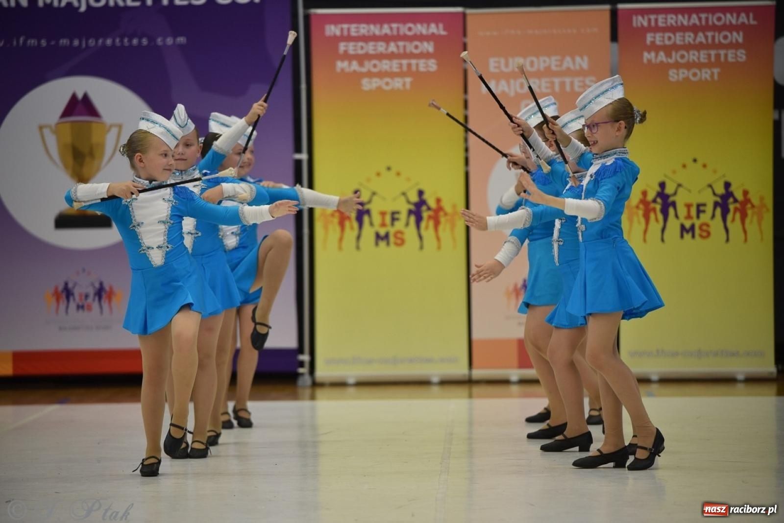 Zdjęcie w galerii na portalu naszraciborz.pl: Trzydniowe święto mażoretek w Raciborzu wiadomości z regionu