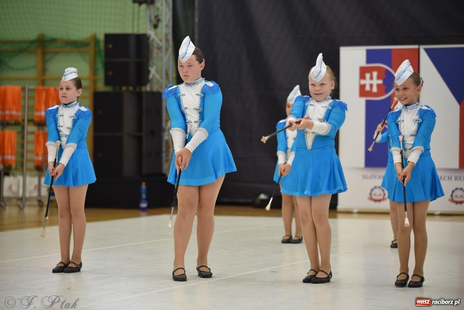 Zdjęcie w galerii na portalu naszraciborz.pl: Trzydniowe święto mażoretek w Raciborzu wiadomości z regionu