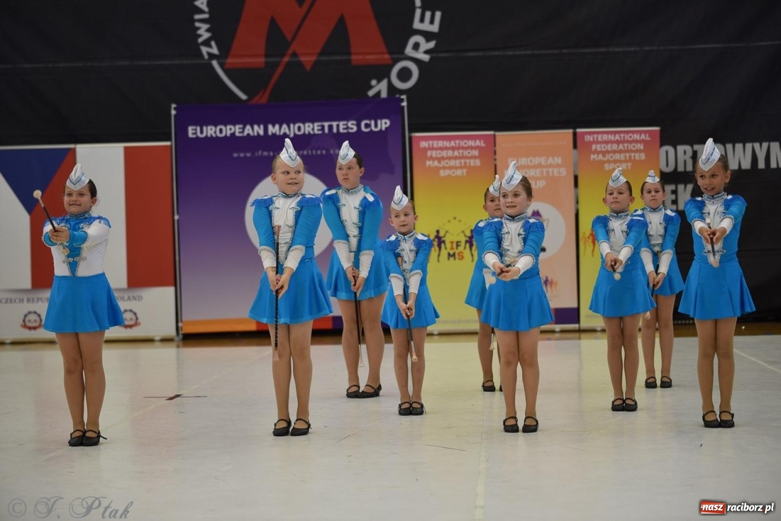 Zdjęcie w galerii na portalu naszraciborz.pl: Trzydniowe święto mażoretek w Raciborzu wiadomości z regionu