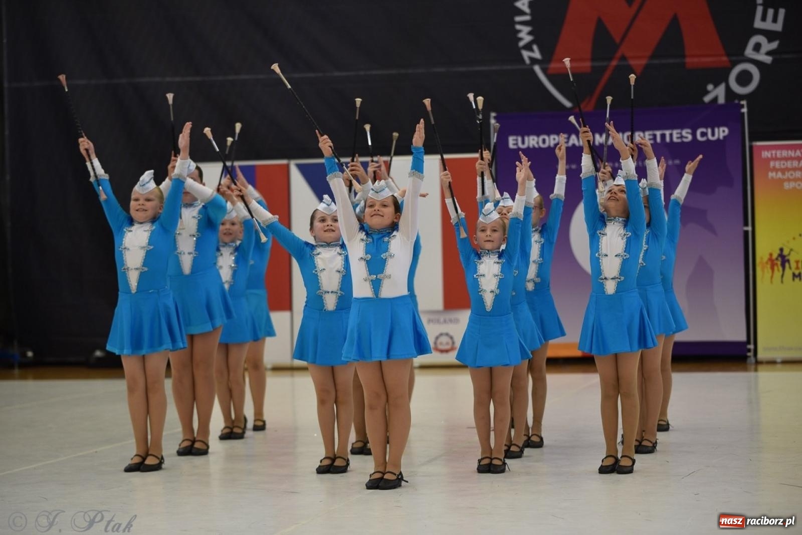 Zdjęcie w galerii na portalu naszraciborz.pl: Trzydniowe święto mażoretek w Raciborzu wiadomości z regionu