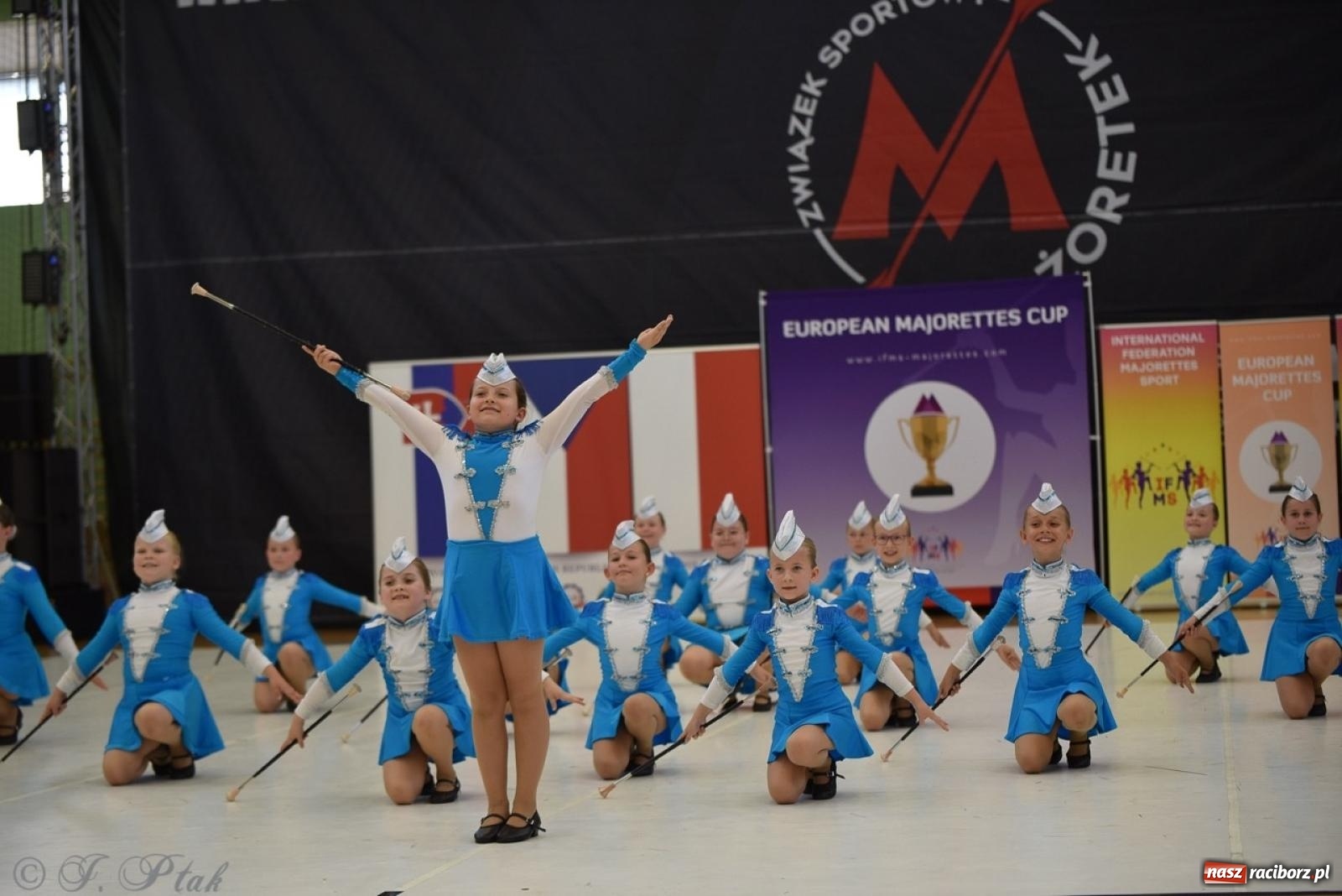 Zdjęcie w galerii na portalu naszraciborz.pl: Trzydniowe święto mażoretek w Raciborzu wiadomości z regionu