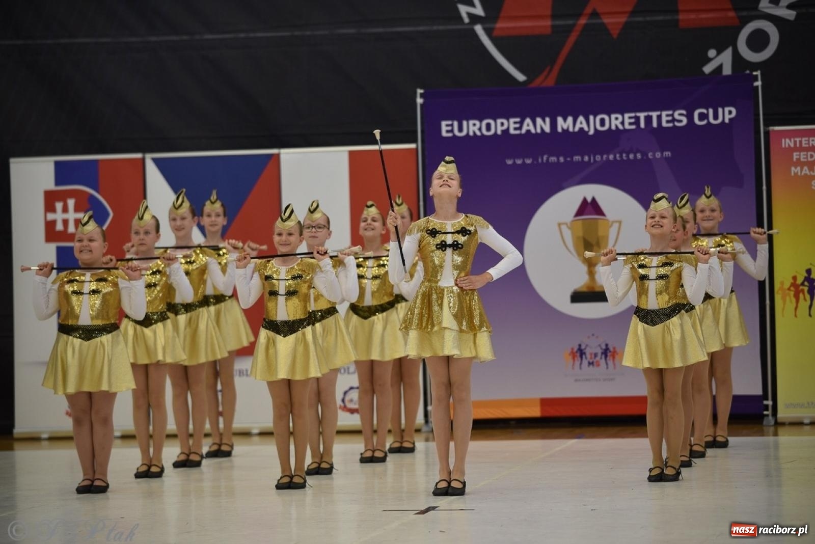 Zdjęcie w galerii na portalu naszraciborz.pl: Trzydniowe święto mażoretek w Raciborzu wiadomości z regionu
