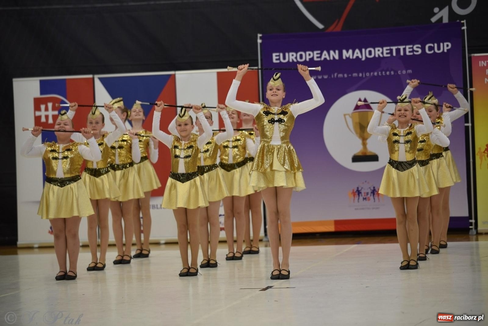 Zdjęcie w galerii na portalu naszraciborz.pl: Trzydniowe święto mażoretek w Raciborzu wiadomości z regionu