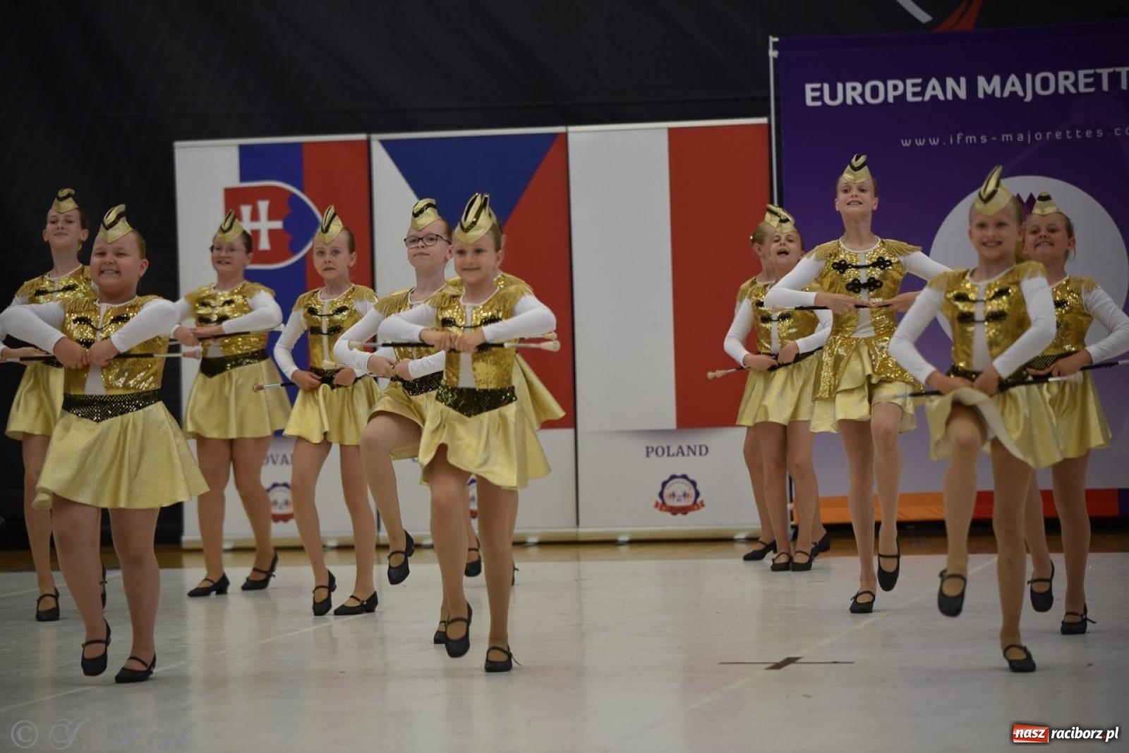 Zdjęcie w galerii na portalu naszraciborz.pl: Trzydniowe święto mażoretek w Raciborzu wiadomości z regionu