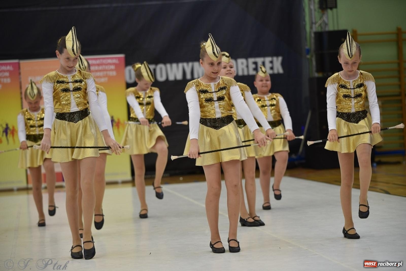 Zdjęcie w galerii na portalu naszraciborz.pl: Trzydniowe święto mażoretek w Raciborzu wiadomości z regionu