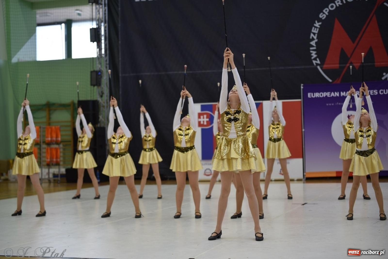 Zdjęcie w galerii na portalu naszraciborz.pl: Trzydniowe święto mażoretek w Raciborzu wiadomości z regionu